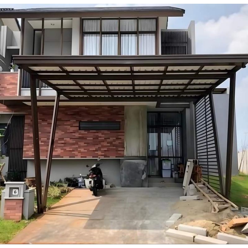 KANOPI BAJA RINGAN DAN BESI HOLO