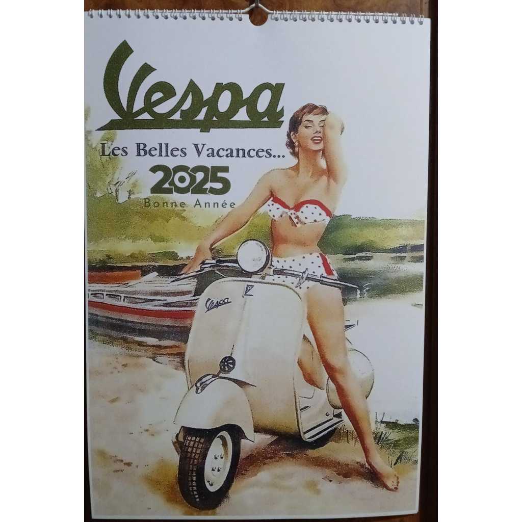 

KALENDER DINDING 2025 VINTAGE GREEN, 2 BULANAN