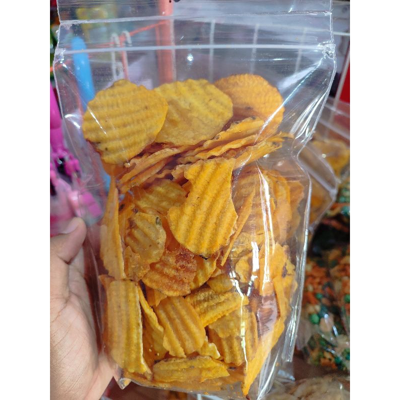 

Keripik Kentang, Potato Chips, Keripik Gurih, Camilan Keripik