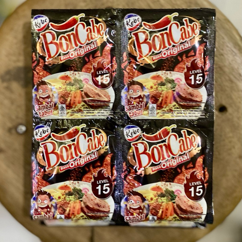 

KOBE BONCABE SAMBAL TABUR LEVEL 15 5.5gr (Renceng)