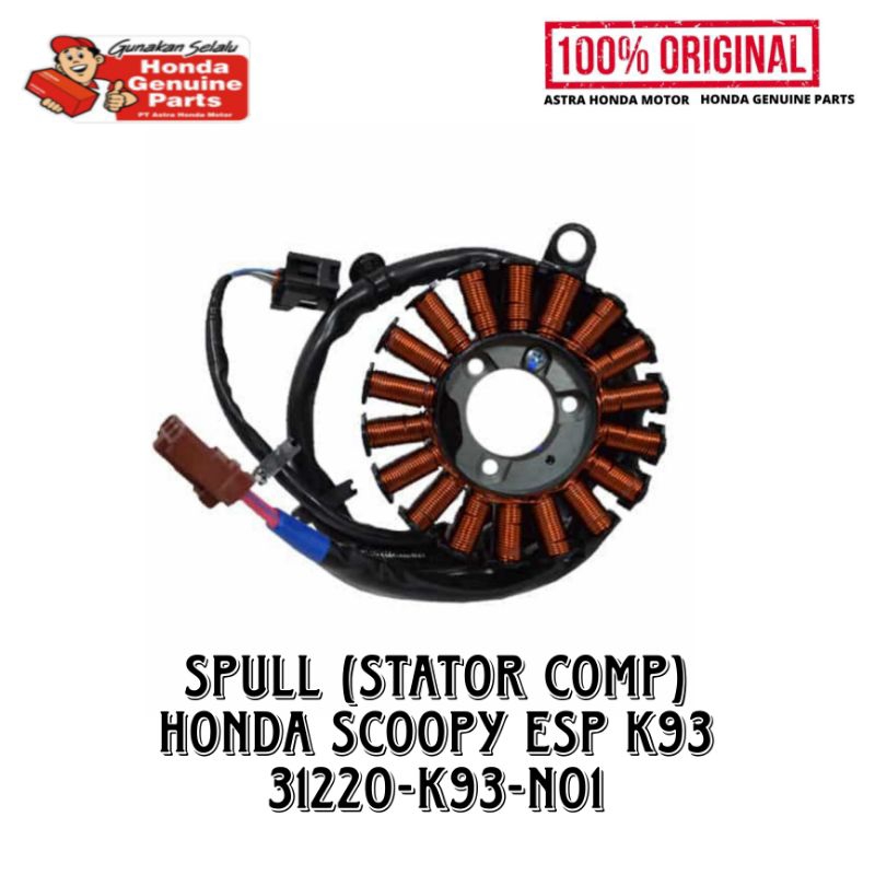 Spull (Stator Comp) Honda Scoopy esp K93 - Scoopy Donat K93 - 31220K93N01