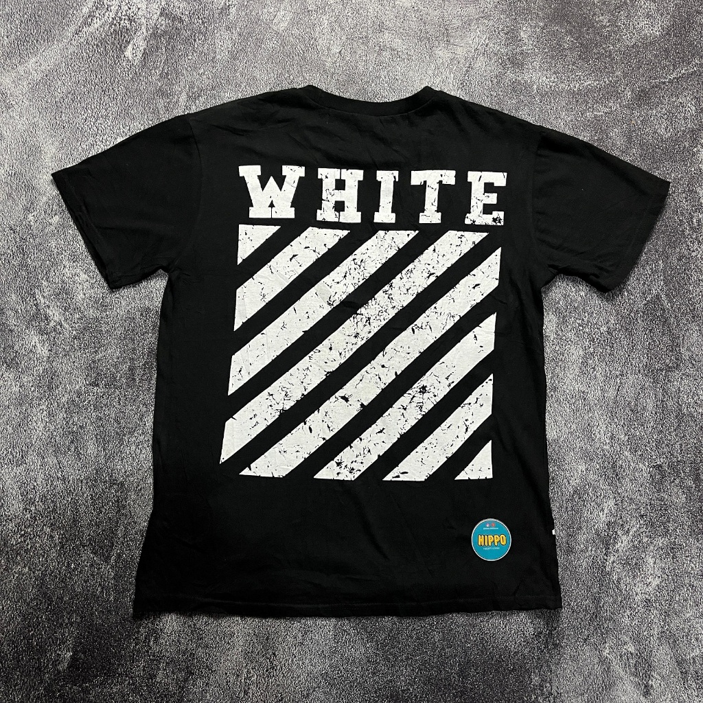 KS 201 - Kaos OFF WHITE Second Brand - Kaos Second - Thriftshop Original