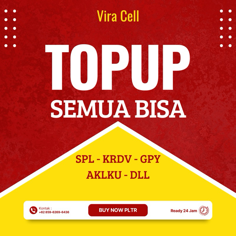 

Topup Vira Cell Dan Pulsa All Operator