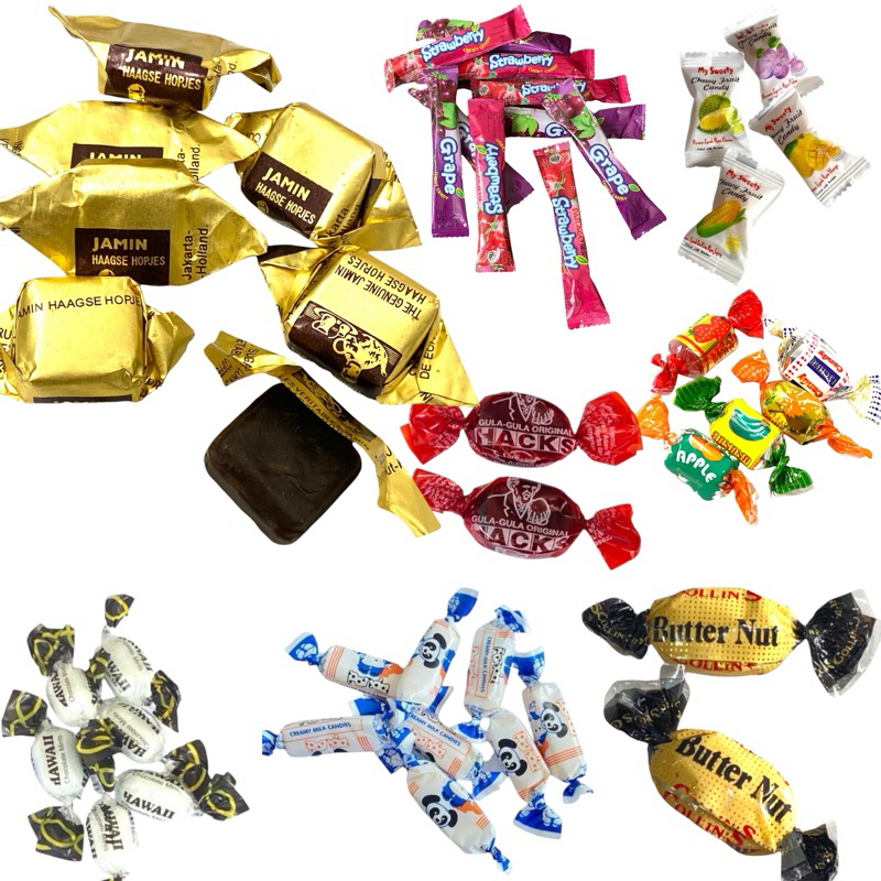 

Aneka Berbagai Macam Permen/Candy Pak 250 Gram
