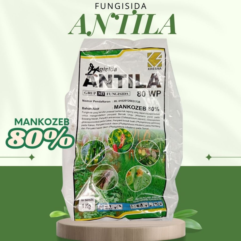 Agisida Antila Fungisida Obat Jamur Mankozeb 80%