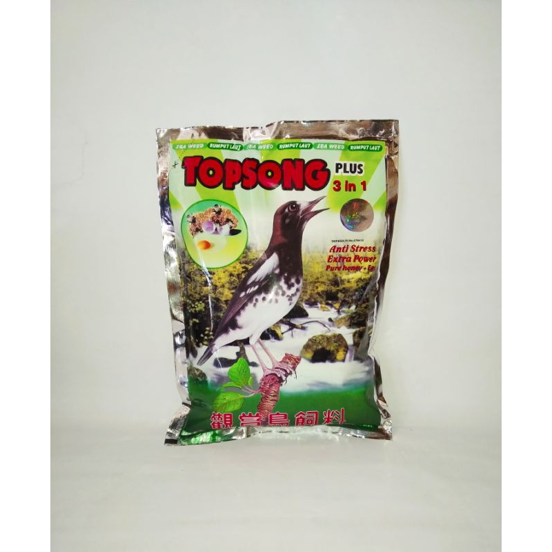 Topsong Rumput Laut, topsong, top song pakan burung murai kacer jalak cendet