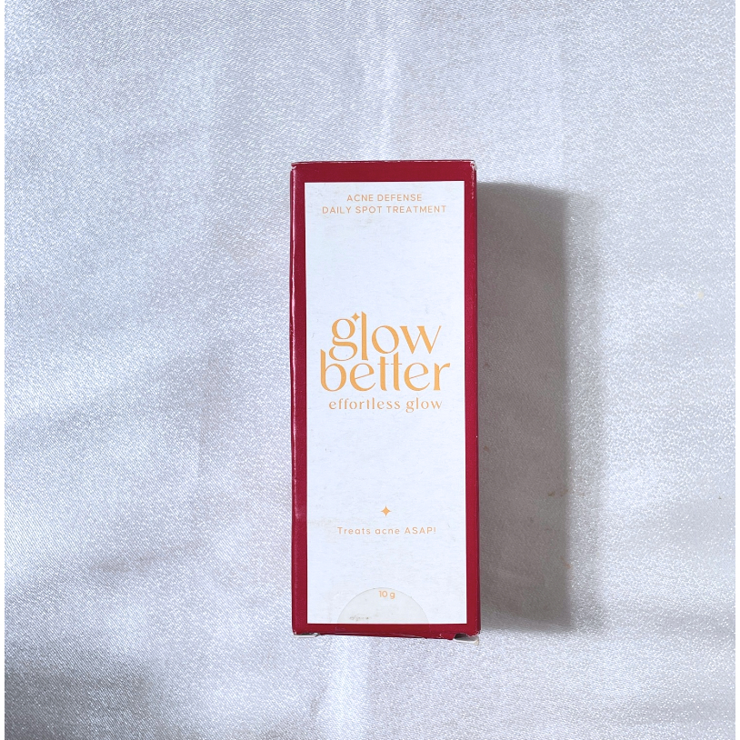 READY ✨ GLOW BETTER - Effortless Glow Acne Defense Daily Spot Treatment 10gr - Skincare untuk Menghi