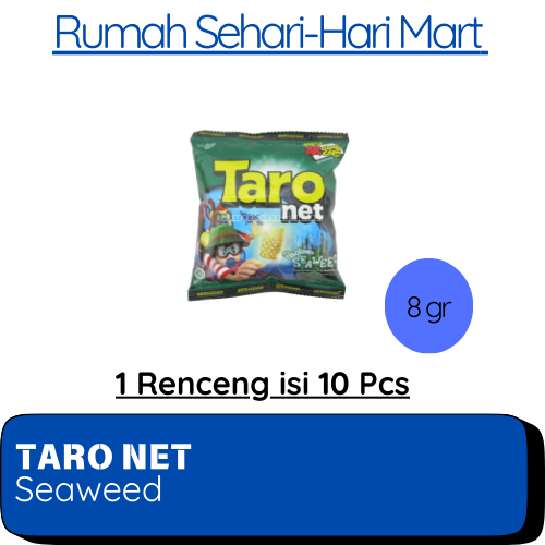 

Taro Snack Seaweed - Camilan Rumput Laut yang Renyah dan Gurih