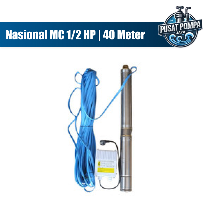 Nasional 3MCDM3/11-SG | 1/2 PK | Submersible Pump