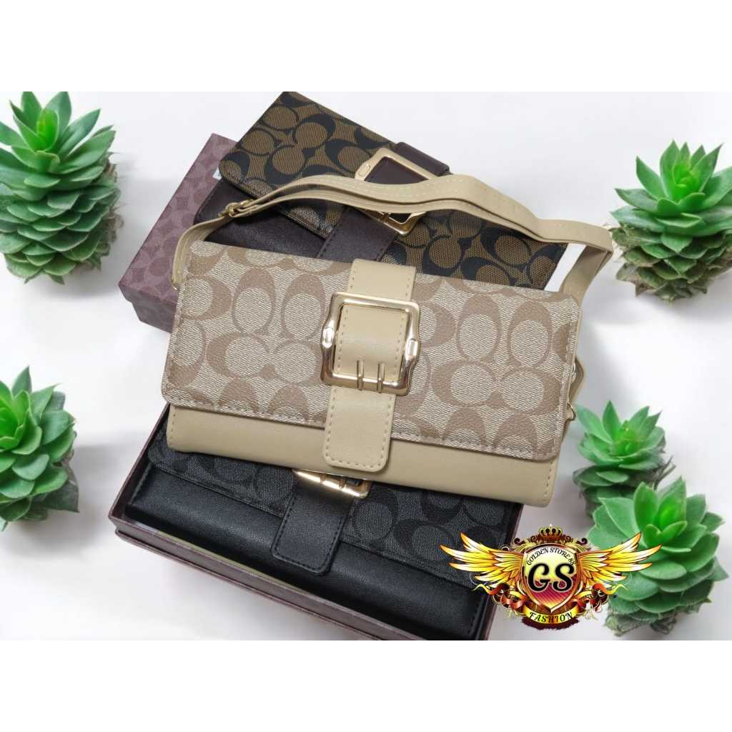 DOMPET WANITA COACH HVO FREE BOX