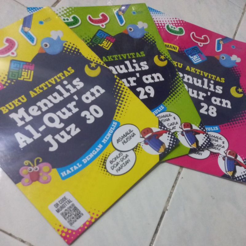 Buku Juz Amma Tulis Size Besar Juz 28 29 30 Al Quran Tulis A4