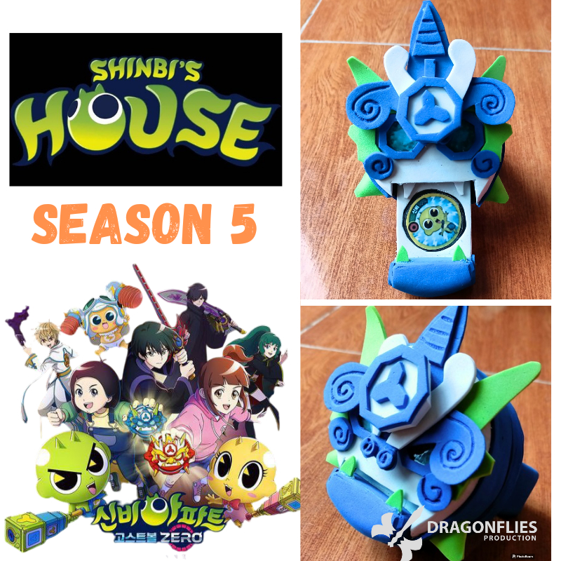 Mainan Shinbi Ghost Ball Season 5 Bola Makhluk Handmade