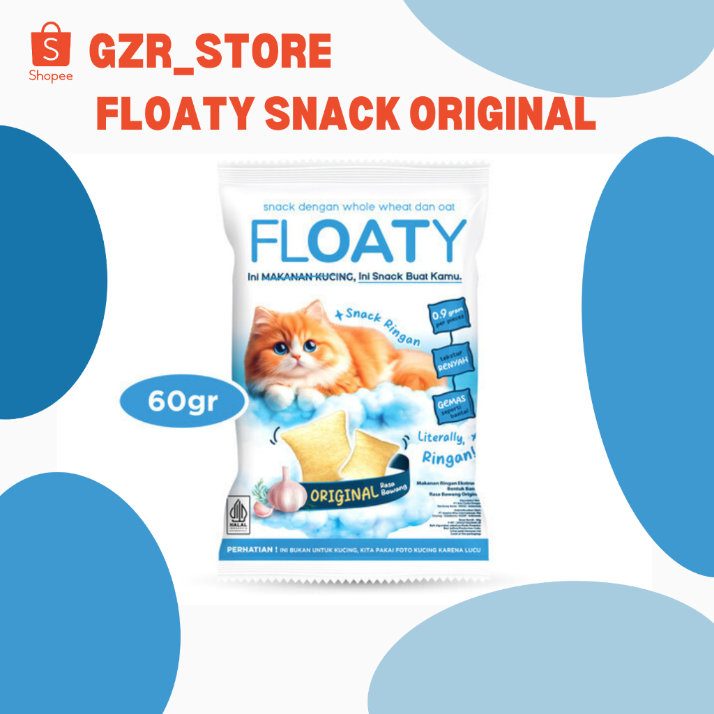 

FLOATY SNACK MAKANAN RINGAN ORIGINAL RASA BAWANG 60gr