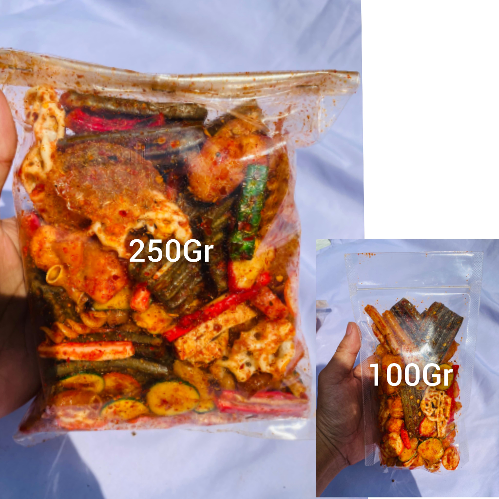 kerupuk seblak mix/kerupuk seblak campur/seblak campur mix/snack seblak mix campur seblak mix seblak