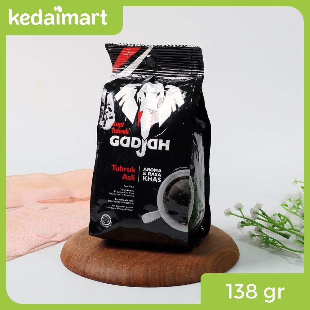 

Gadjah Kopi Tubruk Asli 150 Gram