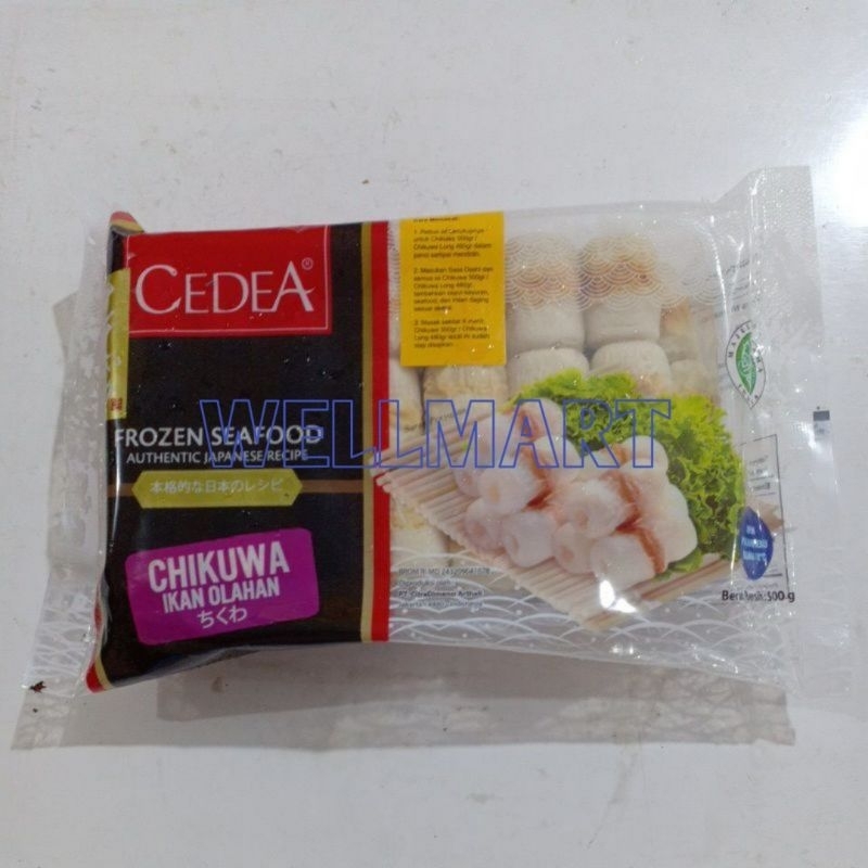 

Cedea Chikuwa Mini 500gr Ikan Olahan Frozen Seafood