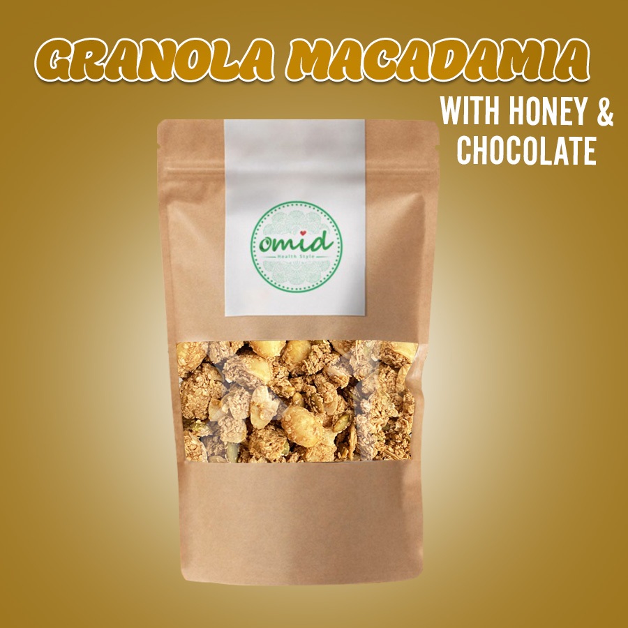 

Granola Macadamia Honey & Chocolate – No Sugar