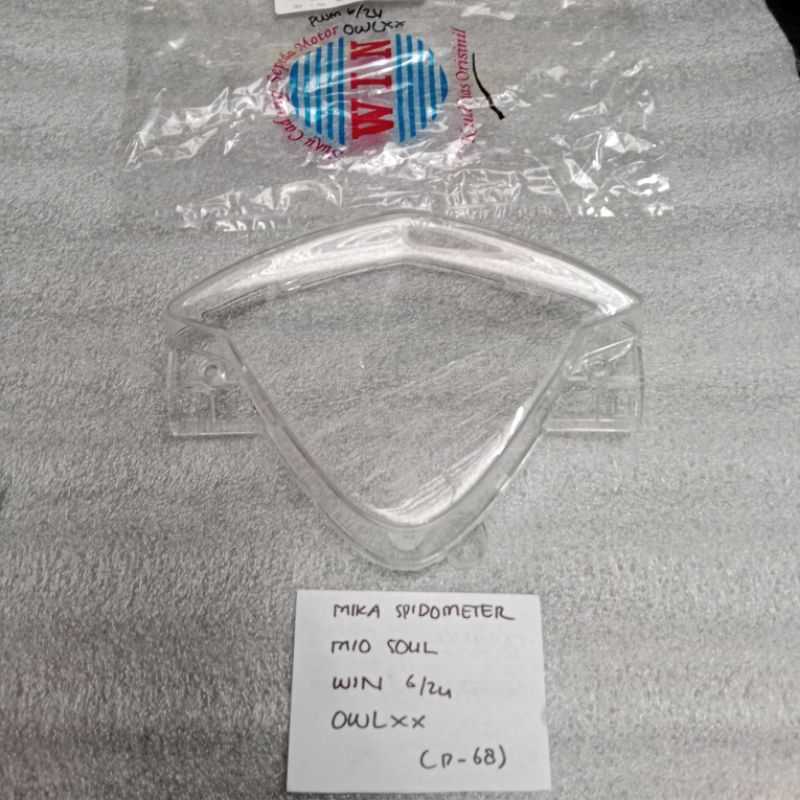 Mika kaca spidometer MIO SOUL