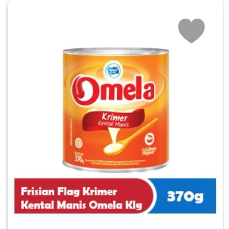 

OMELA krimer kental manis 370gr kaleng