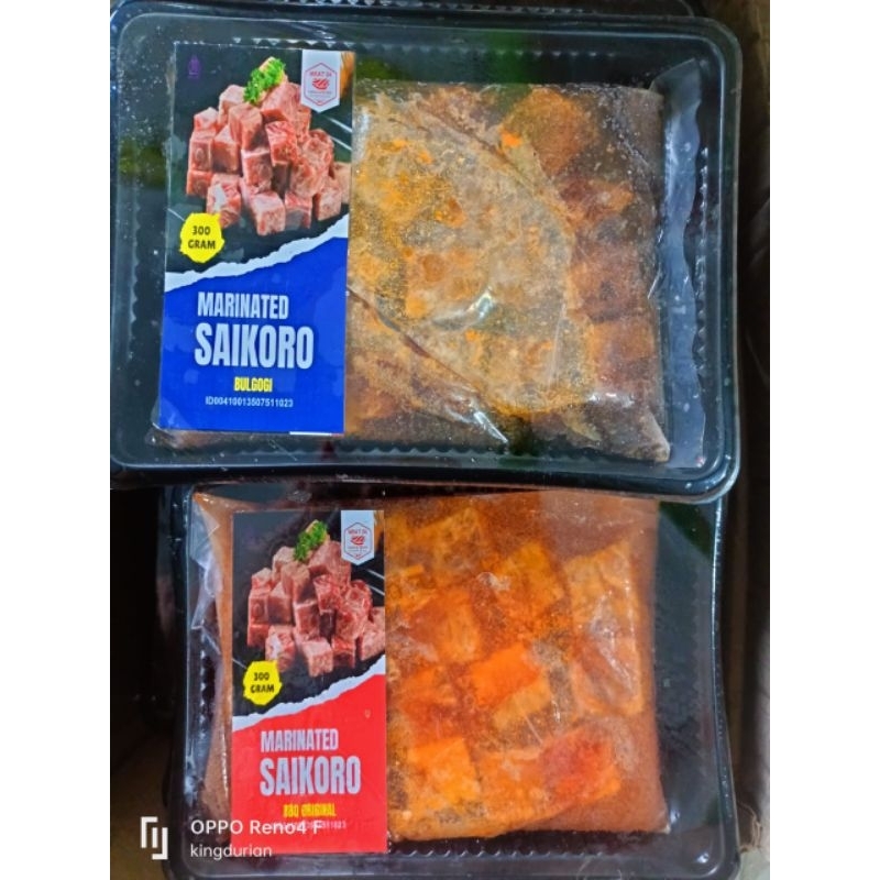 

Saikoro Beef Marinasi 300 gram