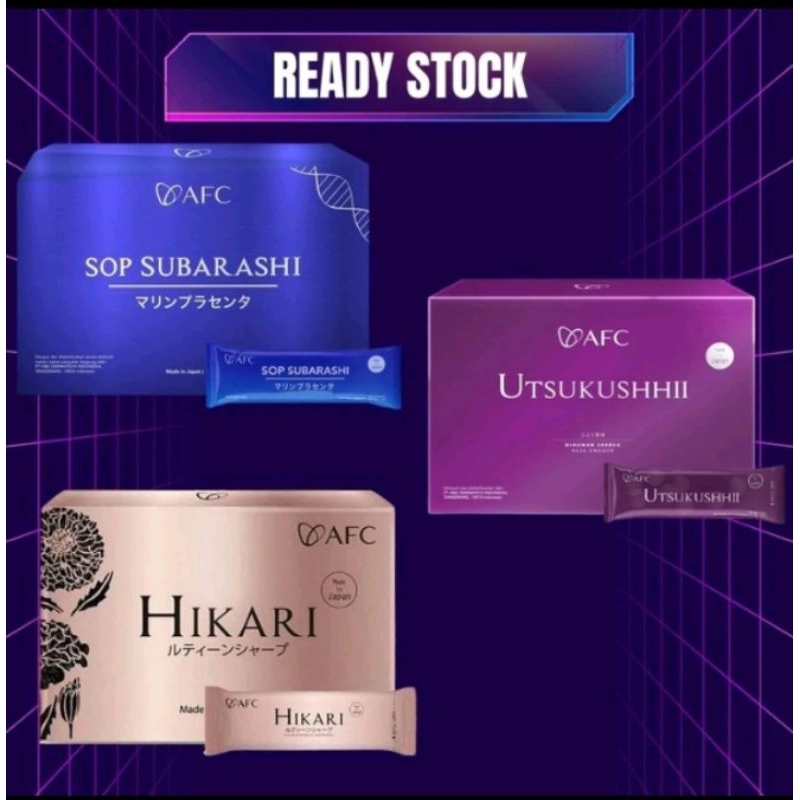 SOP SUBARASHII UTSUKUSHII GOLD HIKARI AFC JAPAN ORIGINAL