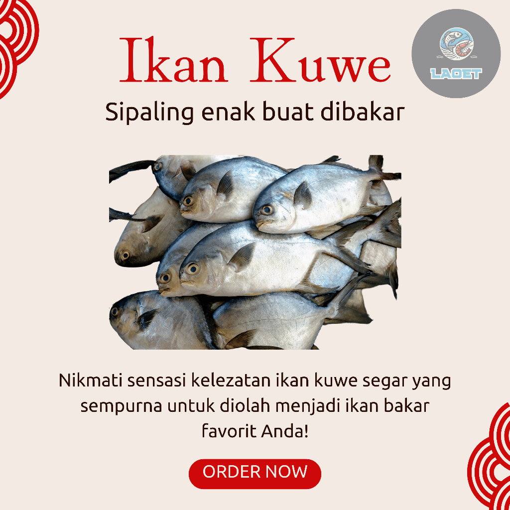 

IKAN KUWE SEGAR 1 KG | IKAN KUWE FRESH 1KG | GIANT TREVALLY 1 KG | IKAN KUWE BAKAR 1KG