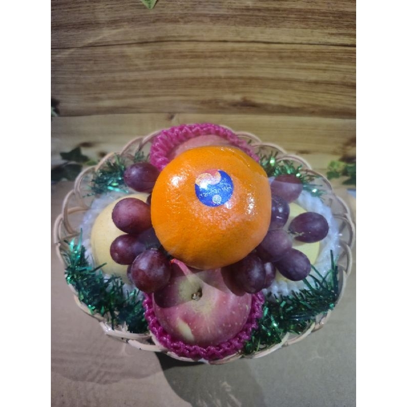 

Parcel buah Segar bentuk oval