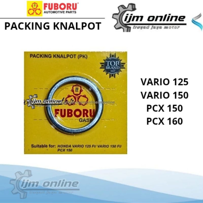 asbes FUBORU packing knalpot vario150/pcx150/160 fuboru
