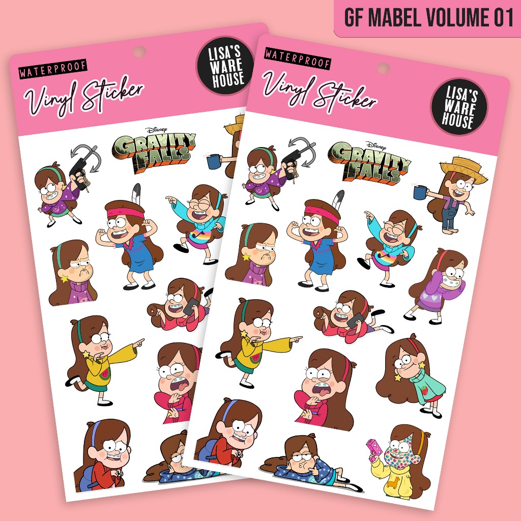

Sticker Gravity Falls Mabel Volume 01