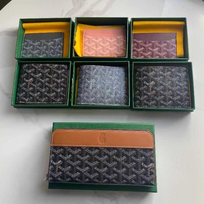 Goyard matignon pm wallet dompet lipat supermirror