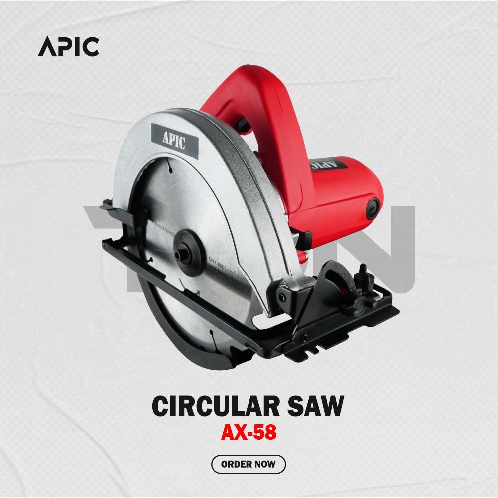 Circular Saw - KA-580-CS - Kairos - Mesin Gergaji Tangan Mesin Pemotong Kayu