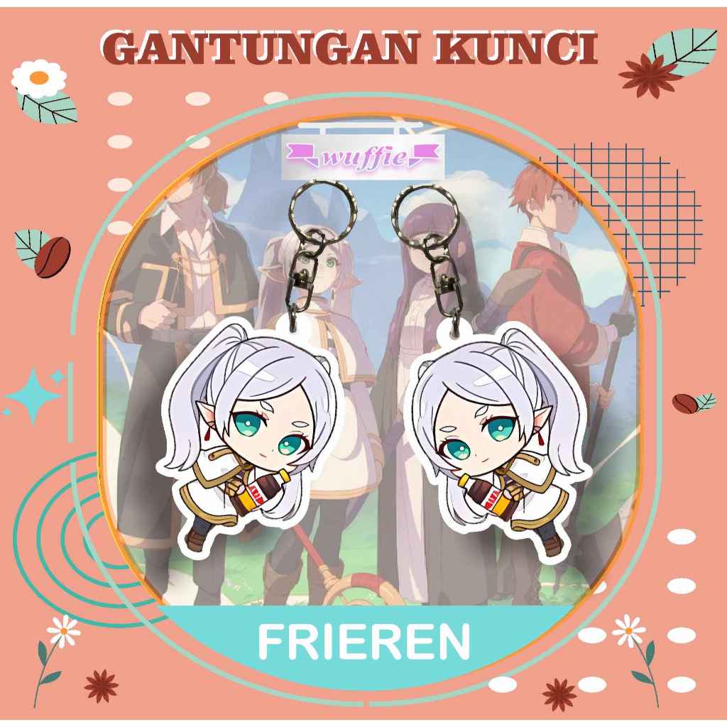 Gantungan Kunci Akrilik Frieren / Keychain Acrilic Frieren
