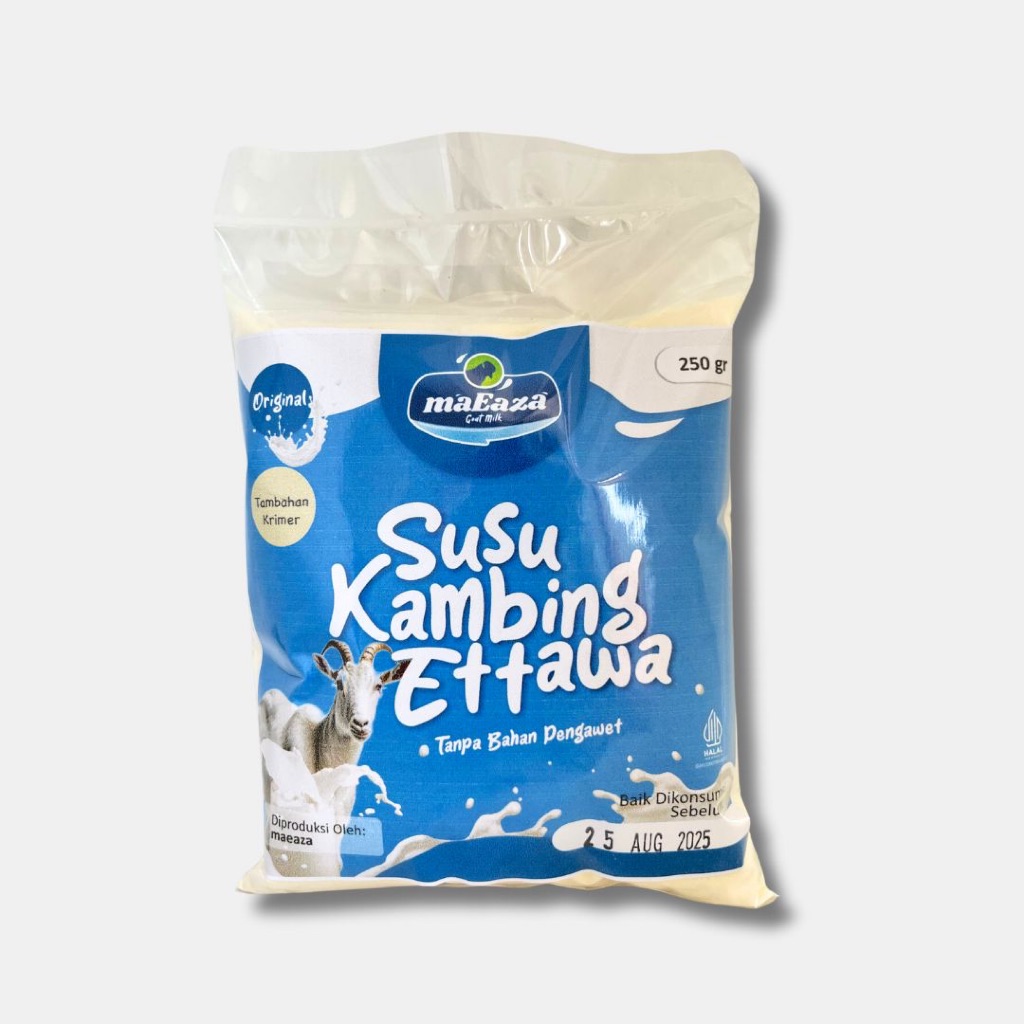 

MaEaza Susu Kambing Ettawa Original Tambahan Krimer 250 gr