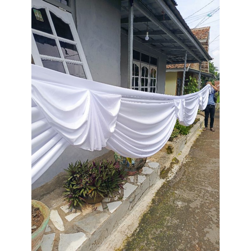 Rumbai Tenda Model Polos & Kombinasi Gelombang - Poni Tenda - Rumbai Rumbai