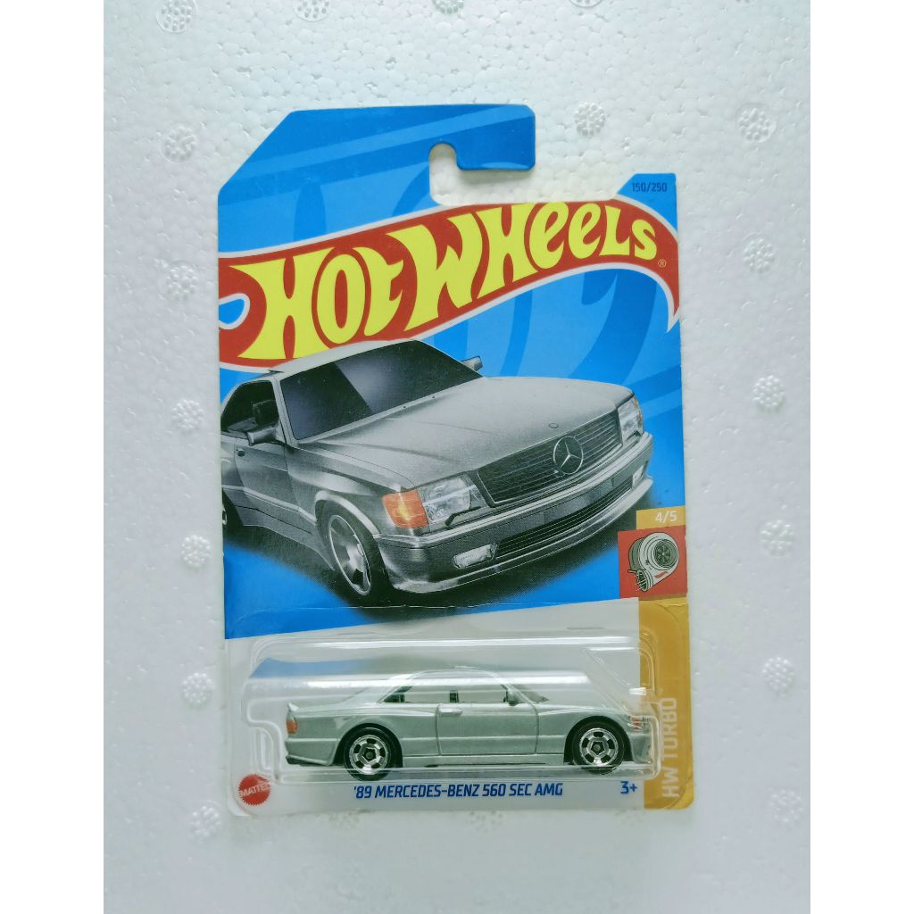 Hot Wheels Mercedes-Benz 560 Sec AMG Silver
