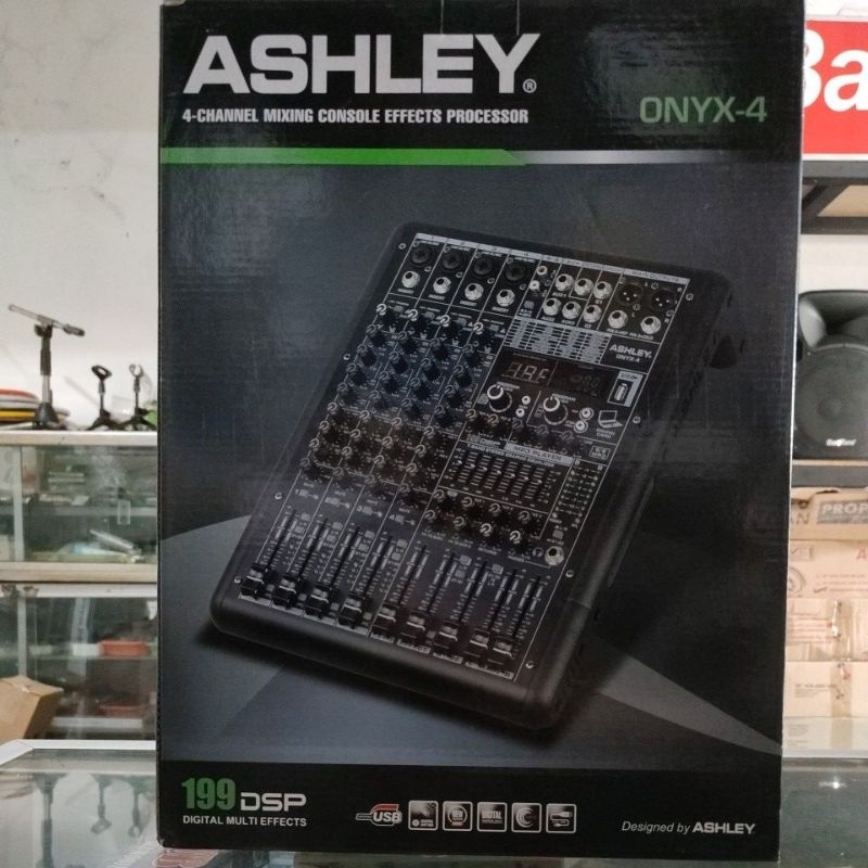 PROFESIONAL MIXER ASHLEY ONXY-4