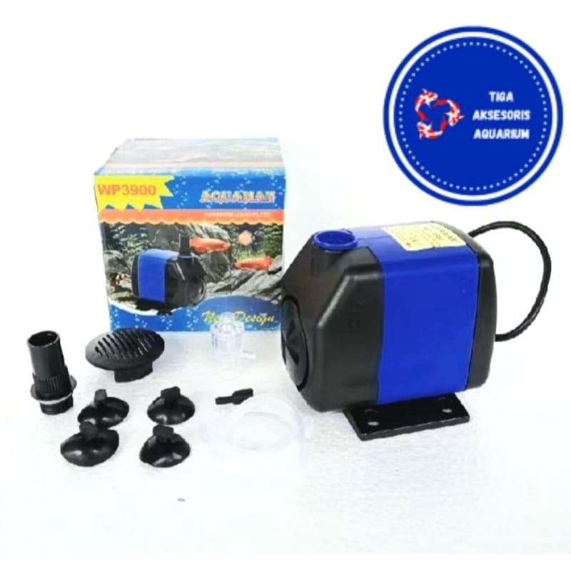 AQUAMAN WP 3900 Pompa Air Aquarium Kolam 3200L/H