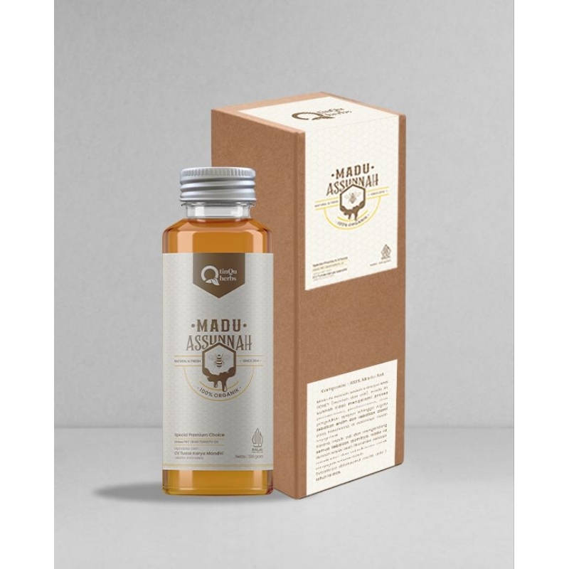 

Madu As Sunnah tinQu Raw Honey netto 330gr