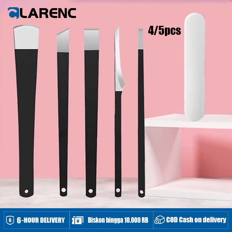 Pisau kuku cantengan/5pcs set pisau kuku cantengan / manicure pedicure tools