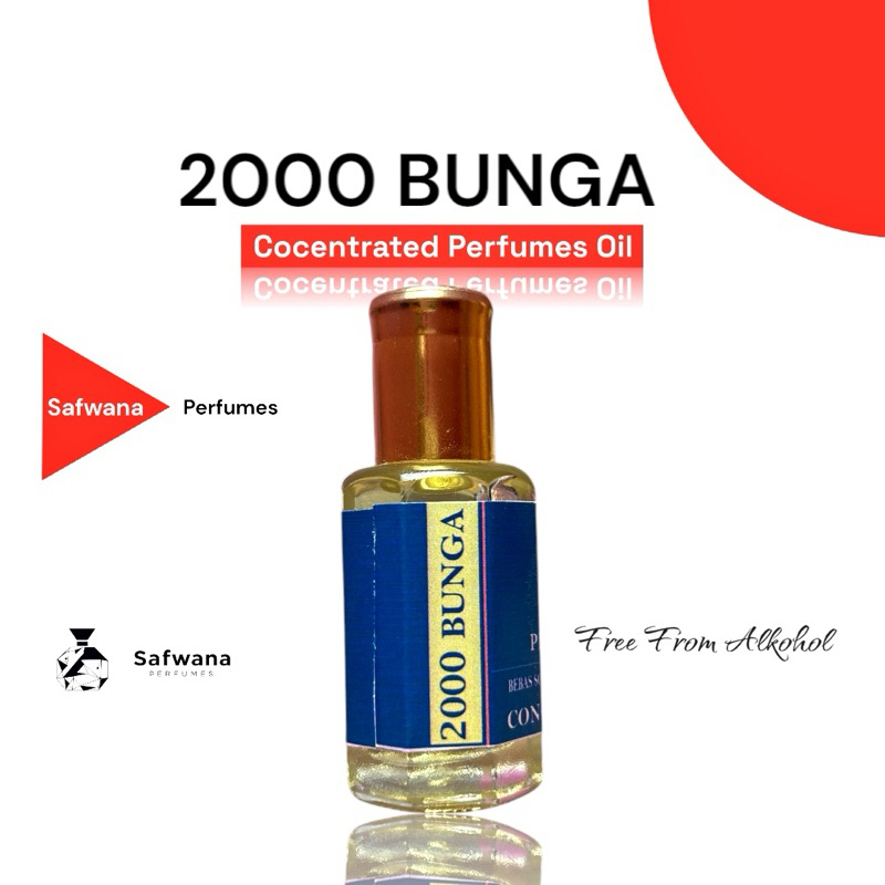 Parfum 2000 Bunga 12ml Safwana parfum