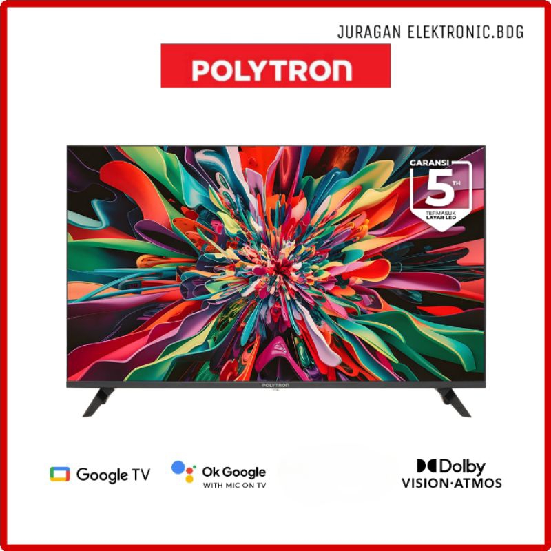 LED TV POLYTRON Smart Cinemax Google TV 43 inch PLD 43RG9059