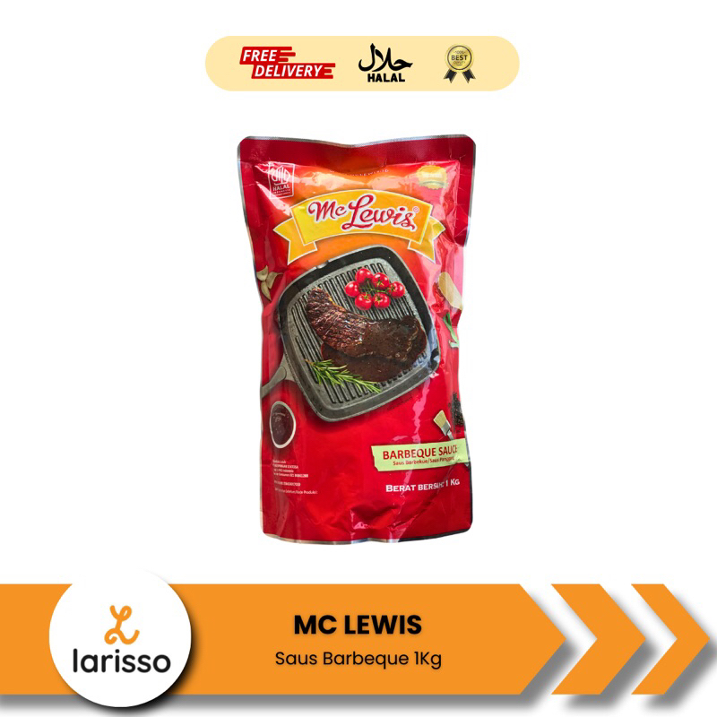 

Mc Lewis Barbeque Sauce 1Kg Saus BBQ