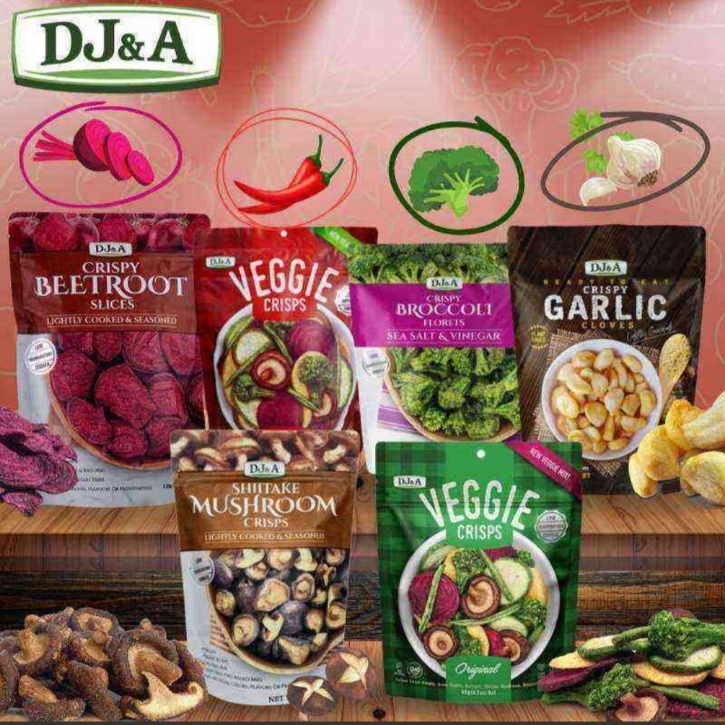 

Dried Snack Crisps - Cemilan Sayur, Jamur, Bawang Crispy Australia