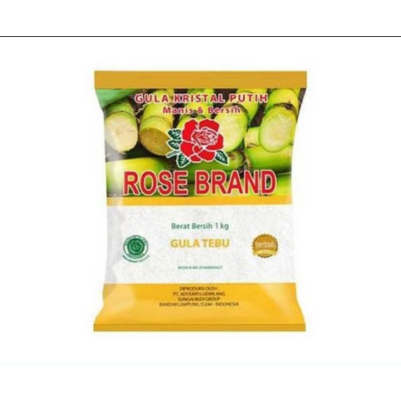 

Gula Putih Merk Rosebrand 1000 gr