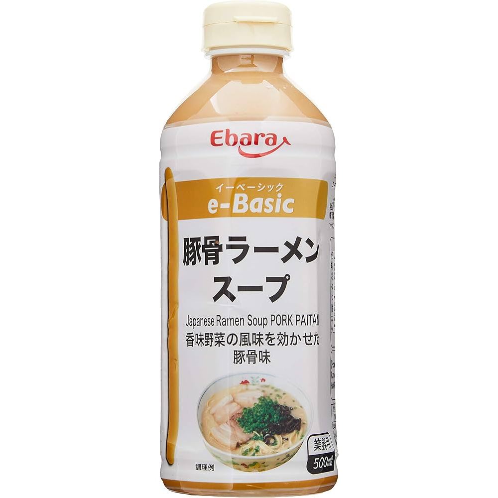 

Ebara Tonkotsu Ramen Soup 500ml