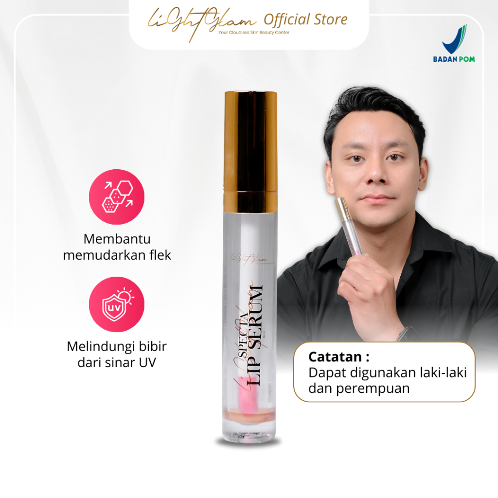 LIP SERUM BIBIR HITAM MENJADI PINK BPOM