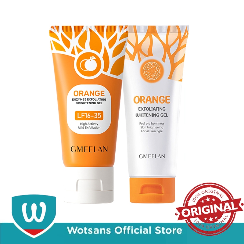 GMEELAN Orange Exfoliating Whitening Gel 50ML/Orange Exfoliating Whitening Gel/50ML/Gmeelan Exfoliat