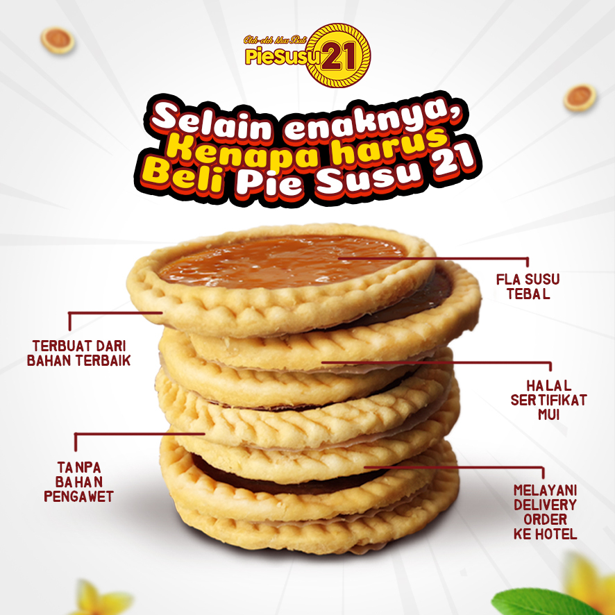 

PIE SUSU Isi 9 Pcs Berbagai Macam Rasa Original, Keju, Coklat, Coklat Keju, Kacang, Kelapa, Blueberry, Strawberry, Durian, Tiramisu & Mix | OLEH OLEH CEMILAN KHAS BALI ASLI