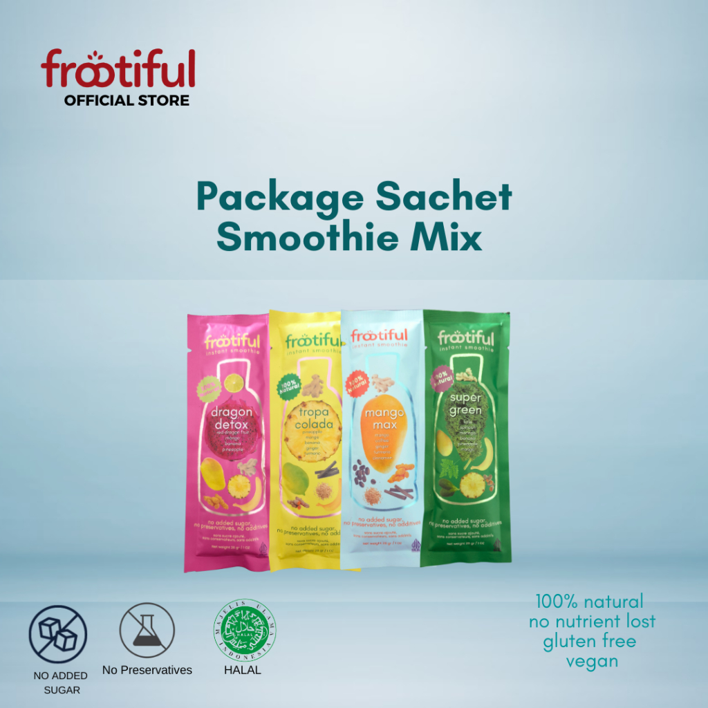 

Package Smoothie Mix Sachet