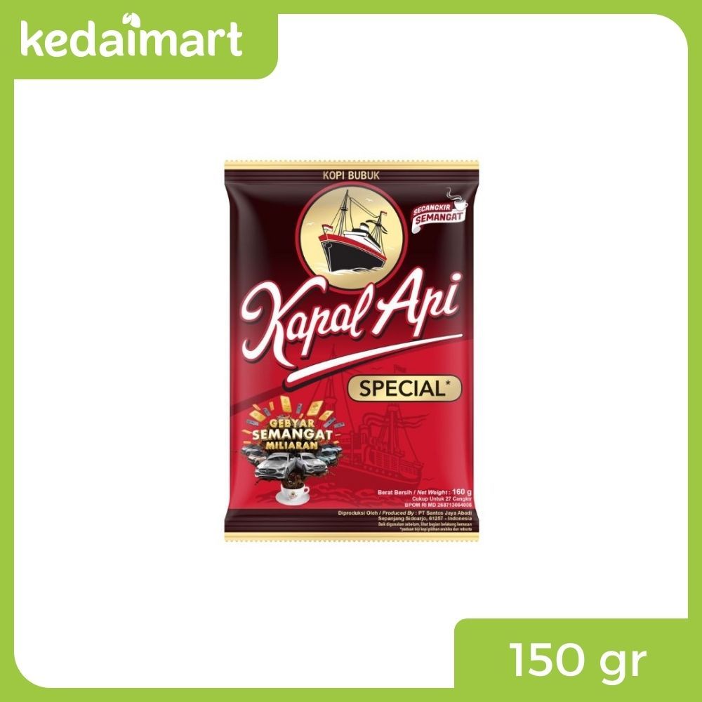 

Kopi Kapal Api Special 160 Gram